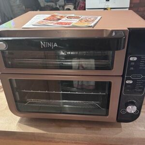 Ninja 12-in-1 Double Oven with FlexDoor - Air Fry, Convect, Bake, Toast & More